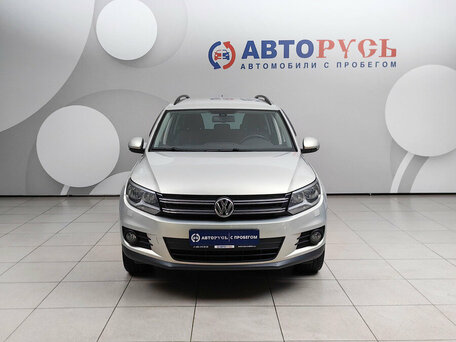 2015 Volkswagen Tiguan I Рестайлинг, серебристый, 1271000 рублей, вид 3