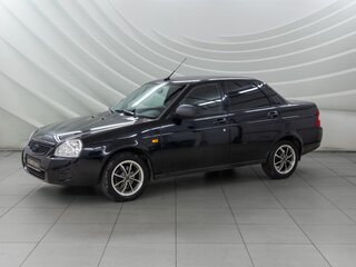 2012 Lada (ВАЗ) Priora Premier I, чёрный, 348000 рублей, вид 3
