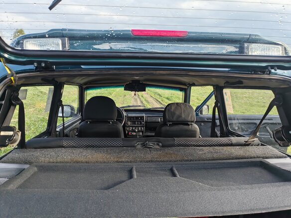 2003 Lada (ВАЗ) 2121 (4x4) Фора I Рестайлинг, синий, 450000 рублей - вид 13