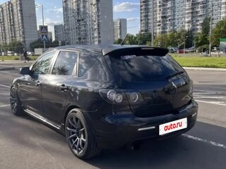 2008 Mazda 3 I (BK) Рестайлинг, чёрный, 600000 рублей, вид 3
