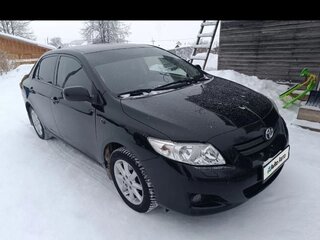 2008 Toyota Corolla X (E140, E150), чёрный, 620000 рублей, вид 5