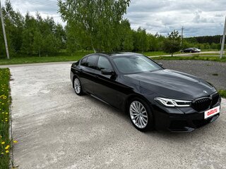 2020 BMW 5 серии 530d xDrive VII (G30/G31/G38) Рестайлинг, чёрный, 6400000 рублей, вид 2
