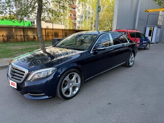 2015 Mercedes-Benz Maybach S-Класс 500 I (X222), синий, 2650000 рублей, вид 1