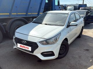 2019 Hyundai Solaris II, белый, 829350 рублей, вид 2