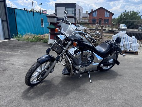 2012 Honda VT 1300CX Fury, чёрный, 750000 рублей, вид 2