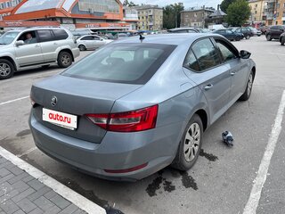 2016 Skoda Superb III, серый, 1220000 рублей, вид 3