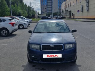 2007 Skoda Fabia I Рестайлинг, синий, 260000 рублей, вид 1