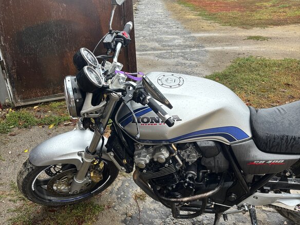 1999 Honda CB 400 Super Four, серебристый, 299000 рублей - вид 1
