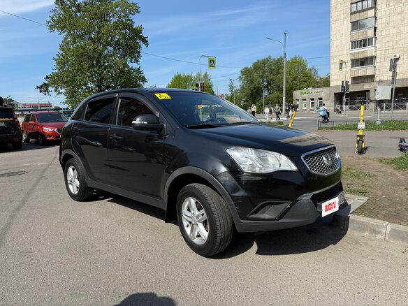 2013 SsangYong Actyon II, чёрный, 550000 рублей - вид 1