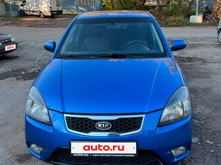 2010 Kia Rio II Рестайлинг, синий, 470000 рублей, вид 1