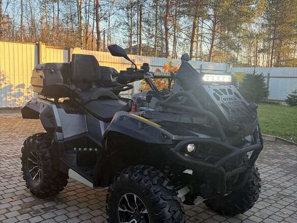 2020 Stels ATV-650 Guepard Trophy, серый, 690000 рублей - вид 1