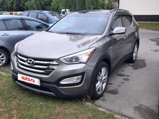 2015 Hyundai Santa Fe III, серый, 1410000 рублей, вид 1