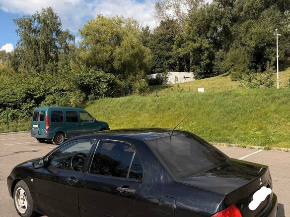 2006 Mitsubishi Lancer IX Рестайлинг, чёрный - вид 1