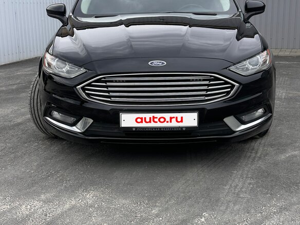 2018 Ford Fusion (North America) II Рестайлинг, чёрный, 1640000 рублей - вид 1