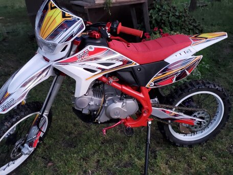 2021 Wels CRF 140, красный, 90000 рублей, вид 2