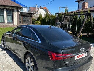 2021 Audi A6 45 TFSI V (C8), чёрный, 3500000 рублей, вид 4