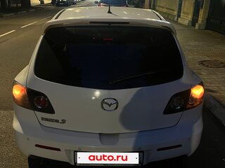2008 Mazda 3 I (BK) Рестайлинг, белый, 500000 рублей, вид 4