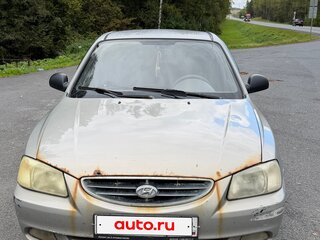2008 Hyundai Accent ТагАЗ II, бежевый, 230000 рублей, вид 1