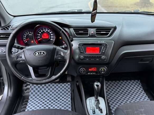 2012 Kia Rio 4-speed III, серый, 647000 рублей - вид 14