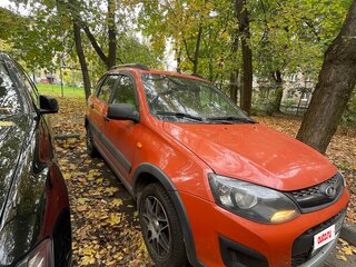 2016 Lada (ВАЗ) Kalina II, оранжевый, 500000 рублей, вид 1