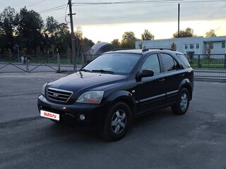 2007 Kia Sorento I Рестайлинг, чёрный, 590000 рублей, вид 1