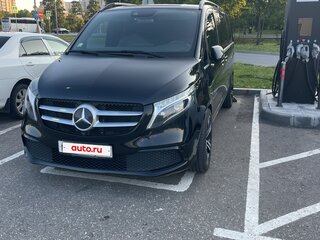 2021 Mercedes-Benz V-Класс Long 300 d длинный III (W447) Рестайлинг, чёрный, 4790000 рублей, вид 2