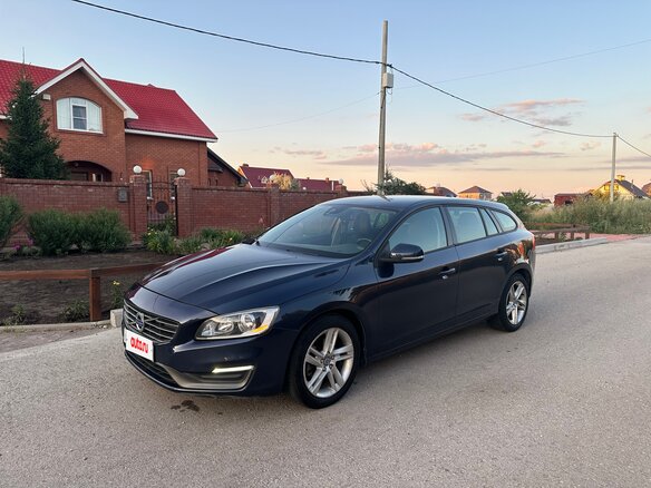 2014 Volvo V60 SV I Рестайлинг, синий, 1400000 рублей - вид 7