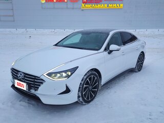 2020 Hyundai Sonata VIII (DN8), белый, 2950000 рублей, вид 2