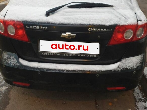 2008 Chevrolet Lacetti I, чёрный, 475000 рублей - вид 1