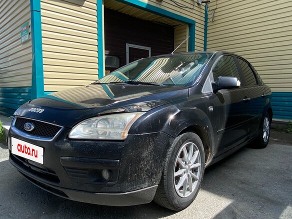 2007 Ford Focus II, чёрный, 310000 рублей