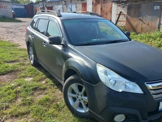 2012 Subaru Outback IV Рестайлинг, чёрный, 1300000 рублей, вид 1