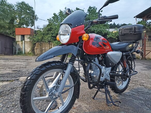 2019 Bajaj Boxer BM 150, красный, 110000 рублей - вид 1