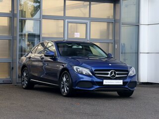 2016 Mercedes-Benz C-Класс 180 IV (W205), синий, 1990000 рублей, вид 3
