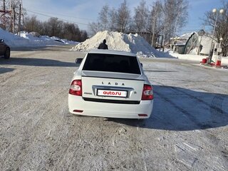 2018 Lada (ВАЗ) Priora I Рестайлинг, белый, 485000 рублей, вид 4