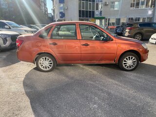 2013 Lada (ВАЗ) Granta I, оранжевый, 330000 рублей, вид 4