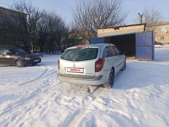 2003 Renault Laguna II, серебристый, 320000 рублей - вид 2
