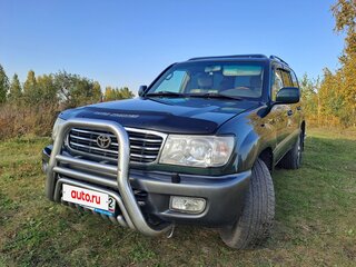 2001 Toyota Land Cruiser 100 Series, зелёный, 1600000 рублей, вид 1