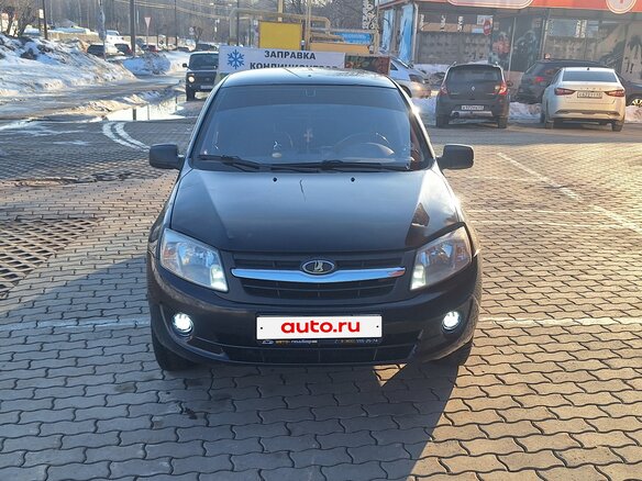 2012 Lada (ВАЗ) Granta I, чёрный, 300000 рублей