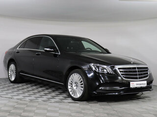 2018 Mercedes-Benz S-Класс 400 d VI (W222, C217) Рестайлинг, чёрный, 5500000 рублей, вид 3