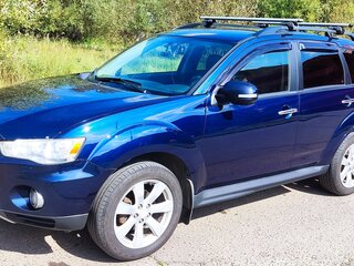 2011 Mitsubishi Outlander II Рестайлинг, синий, 880000 рублей, вид 1