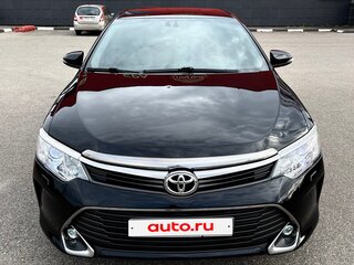2016 Toyota Camry US Market VII (XV50) Рестайлинг, чёрный, 2050000 рублей, вид 2