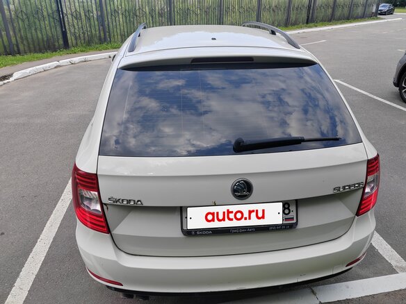 2014 Skoda Superb DSG II Рестайлинг, белый, 960000 рублей - вид 5