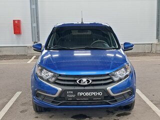 2022 Lada (ВАЗ) Granta I Рестайлинг, синий, 665000 рублей, вид 2