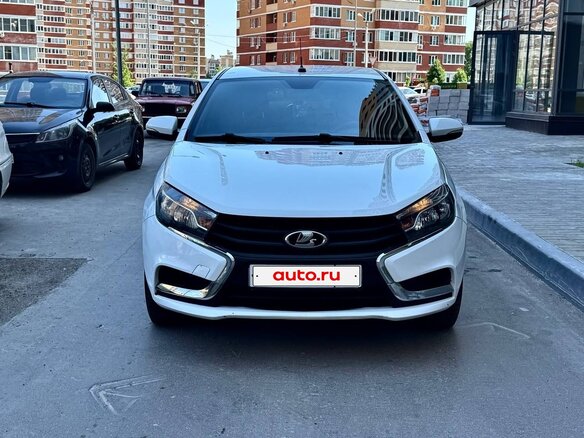 2021 Lada (ВАЗ) Vesta I, белый, 815000 рублей - вид 2