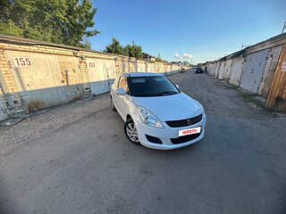2013 Suzuki Swift IV Рестайлинг, белый, 690000 рублей, вид 1