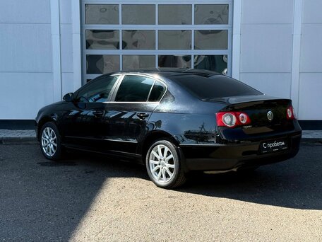 2007 Volkswagen Passat B6, чёрный, 610000 рублей, вид 3
