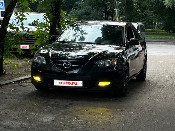 2006 Mazda 3 I (BK) Рестайлинг, чёрный, 380000 рублей