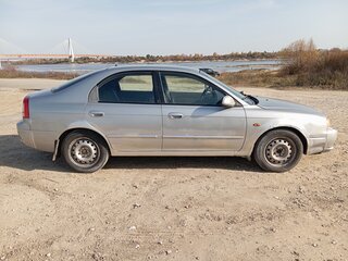 2003 Kia Shuma II, серебристый, 120000 рублей, вид 4