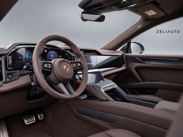 2026 Porsche Cayenne Turbo Electric Coupé IV, зелёный, 30000000 рублей - вид 8