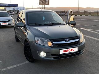 2013 Lada (ВАЗ) Granta I, серый, 400000 рублей, вид 1